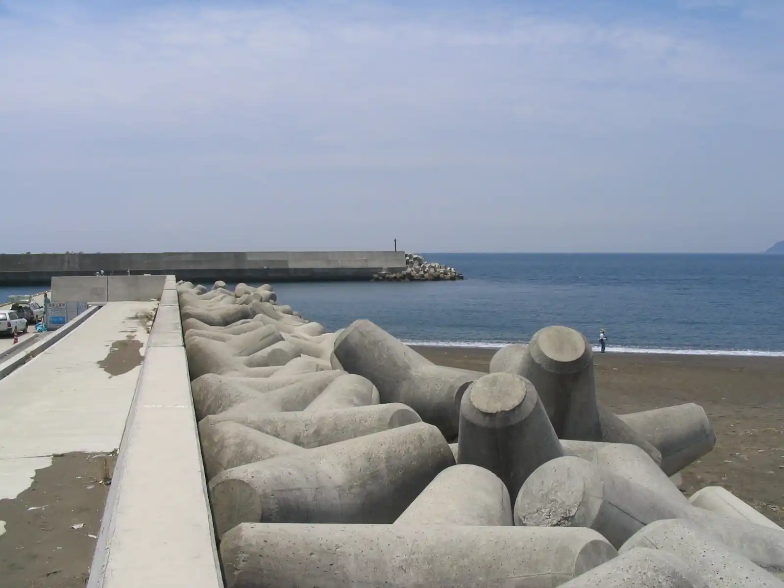 日高川河口北岸