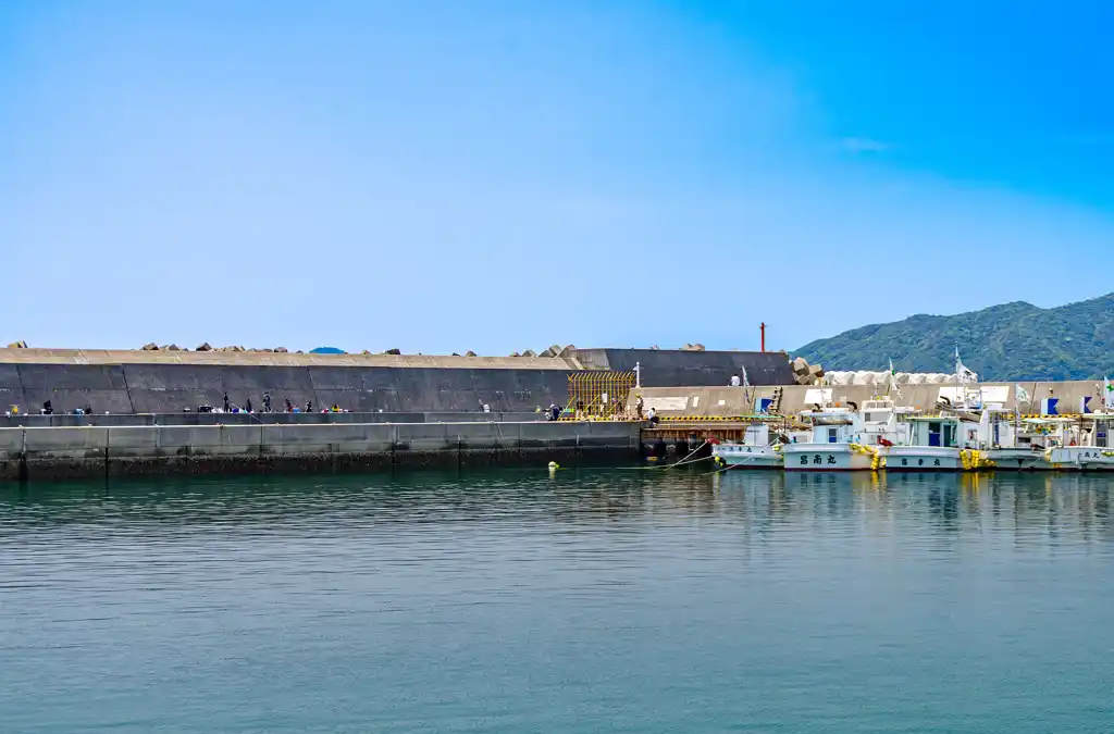 日高川河口北岸