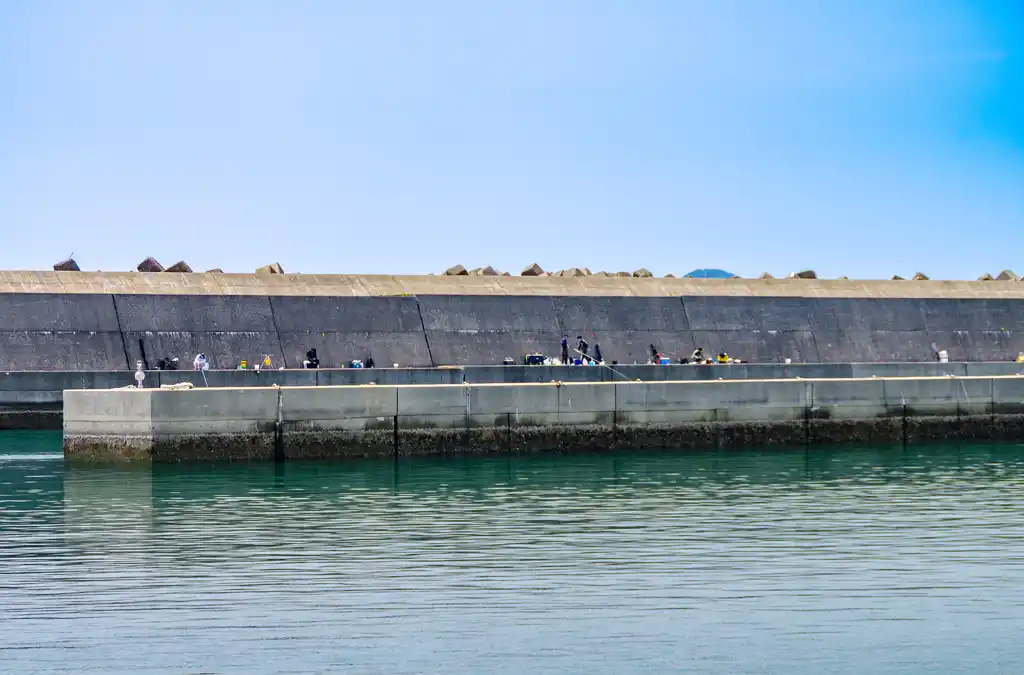 日高川河口北岸