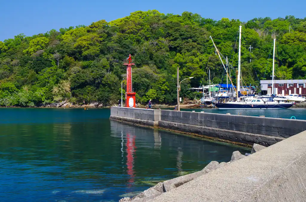 下津大崎浦漁港防波堤