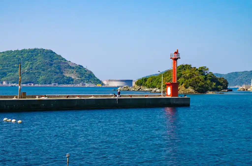 下津大崎浦漁港防波堤