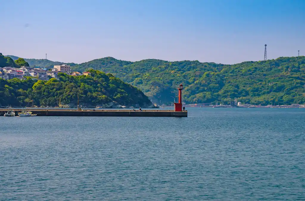 下津大崎浦漁港防波堤