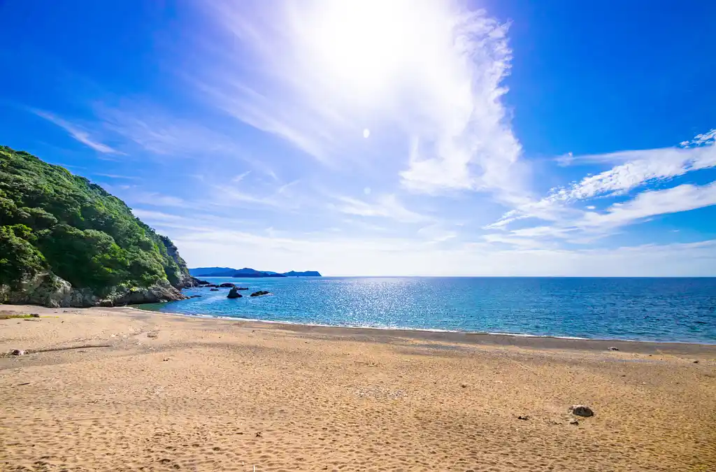 湯浅町、小浜海岸