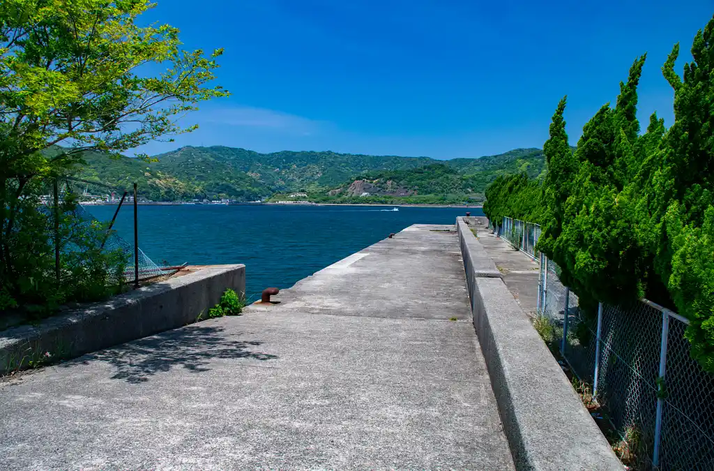 由良湾の釣り場