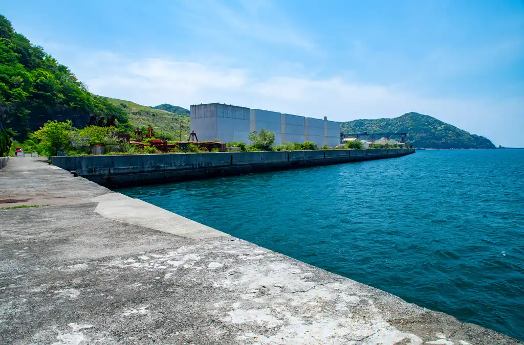 由良湾の釣り場